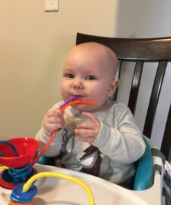 Grapple, Suction Cup Toys Holder for High Chair , Stroller and Teething Toys for Babies 6-12 Months. One of Your Baby Must Haves! Red 45 71uYf6k9GvL