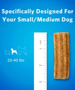 DentaLife Made in USA Facilities Small/Medium Dog Dental Chews, Daily - 40 ct. Pouch 40 Count (Pack of 1) 30 71uZTqBs7PL