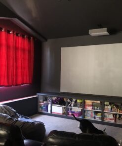 QualGear PRB-717-Blk Ceiling Mount Projector Accessory,Black Mount Black Mount 53 71uZYPuqAgL