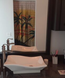 Bathroom White Ceramic Porcelain Vessel Vanity Sink 7459 +FREE Pop Up Drain White -7459 38 71ua0I3 LUL