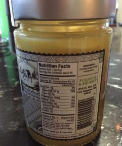 4th & Heart Vanilla Bean Grass-Fed Ghee, 9 Ounce, Keto, Pasture Raised, Lactose and Casein Free, Certified Paleo 9 Ounce (Pack of 1) 47 71ua6zqqSBL