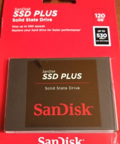 SanDisk SSD Plus 120GB Solid State Drive - SDSSDA-120G-G26 120 GB 27 71uaHe7u88L