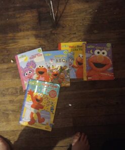 Sesame Street Elmo Potty Training Book Set -- Potty Coloring and Activity Book with Chart, Reward Stickers and Checklist (Includes 4 Storybooks: ABC, Colors, Rhymes, Bedtime) 11 71uaRrR5oL