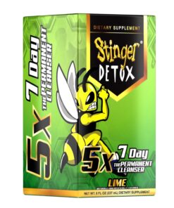 Stinger Detox 5X 7-Day Extra Strength Permanent Drink – Lime Flavor – 8 FL OZ 13 71uadFZlmoL