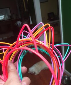 Candygirl Girls Plastic Headbands Cat Ear Headbands for Girls Women Cat Ear Hair Hoops Hair Accessories for Girls and Women Daily Wearing Accessories Party Favor (10pcs mix colors Cat Ear Headbands) 10pcs 37 71uc6Q0MFpL