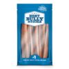 Best Bully Sticks All Natural Premium 12 Inch Jumbo Bully Sticks for Large Dogs - USA Baked & Packed - 100% Grass-Fed Beef - Single-Ingredient Grain & Rawhide Free Dog Chews - 8 Pack 12" Natural Scent 8 Count (Pack of 1)