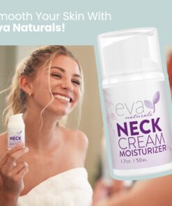 Eva Naturals Neck Firming Cream Firming Neck Cream for Tightening and Wrinkles - Tightening Lifting Sagging Skin - Skin Tightening Cream For Face and Double Chin (1.7 oz) 25 71ucZXR1sNL