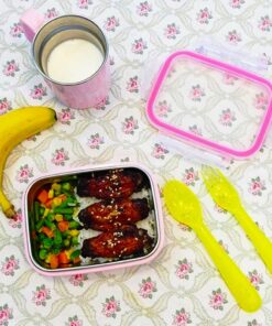 Thinkbaby Complete BPA Free Feeding Set (Pink) Pink 4 Piece Set 12 71ucjevNsjL