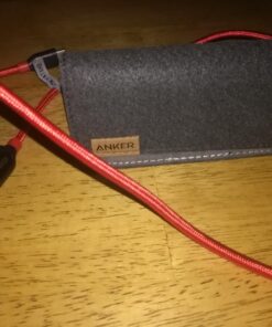 Anker USB C Cable, PowerLine+ USB-C to USB 3.0 cable (3ft/0.9m), High Durability Type C Braided Charging Cable Compatible with Samsung Galaxy S10, S9, Huawei P10, P9, Sony XZ, HTC 10 and More (Red) 3ft Red 46 71ud0zlR08L