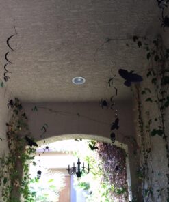 Amscan | Party Decoration | Halloween Glitter Paper Chandelier Decorating Kit | 17 in a Package 22 71udJkMOJSL