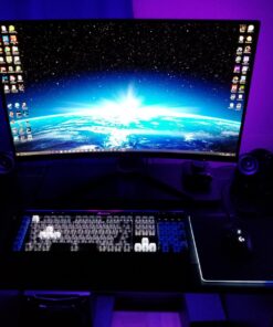 Corsair K95 RGB Platinum Mechanical Gaming Keyboard - 6x Programmable Macro Keys - USB Passthrough & Media Controls - Fastest Cherry MX Speed - RGB LED Backlit - Black Finish 46 71uernlkRVL 1