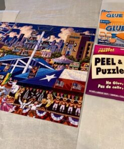 MasterPieces - Jigsaw Puzzle Glue & Wide Plastic Spreader, 5oz - 2 Pack - Clear 33 71ueuwt u9L