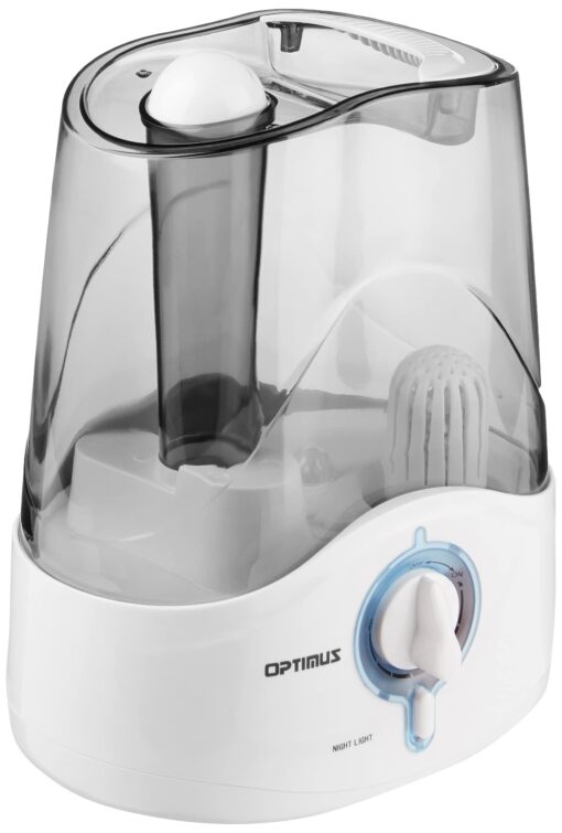 Optimus U-31001 1.5-Gallon Cool Mist Ultrasonic Humidifier, 1-Pack, White