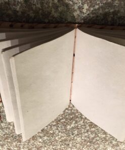 Handmade Embossed Blue Stone Leather Journal Notebook Refillable Sketchbook with 2 Latches, Lace Edging Diary By Cuero 45 71ugs4nVz9L