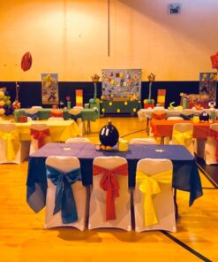 Super Mario Happy Birthday Giant Scene Setters Wall Decorating Kit Party Backdrop, 5 Pieces, Made from Vinyl, Multicolor, 59" x 65" by Amscan 19 71uh J0jisL