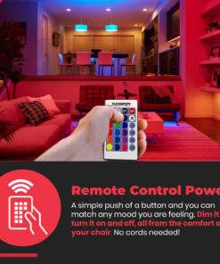 Kobra LED Color Changing Light Bulb with Remote Control - 16 Different Color Choices Smooth, Fade, Flash or Strobe Mode - Smart Remote Lightbulb - RGB & Multi Colored 2 Count (Pack of 1) 29 71uhaOEDeIL 5