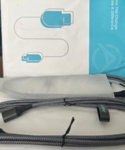 2 Pack 6.6FT+6.6FT AINOPE USB 3.0 Extension Cable Type A Male to Female Extension Cord Durable Braided Material Fast Data Transfer Compatible with USB Keyboard,Mouse,Flash Drive, Hard Drive Grey 30 71uiI2Yz2mL