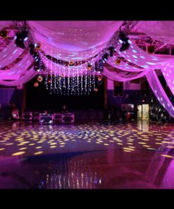 120" Wide (10ft Wide) x 120 Yards Roll - White Sheer Voile Chiffon Fabric - Sedona DESIGNZ Brand Perfect for Draping Panels and Masking for Weddings & Events (White) 17 71ujSTMZg0L