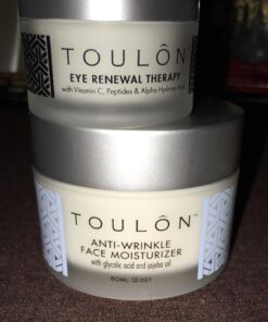TOULON Eye Cream for Dark Circles, Puffiness and Wrinkles. Reduces Fine Lines with Vitamin C, Peptides & Alpha Hydroxy Acid. Minimizes Crows Feet, Puffy Eyes and Bags 29 71ujcXrAyQL