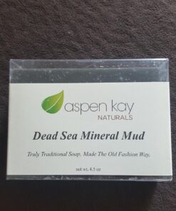 Aspen Kay Naturals Handmade Dead Sea Mud Soap Bar, Activated Charcoal & Pure Essential Oils, 4.5 oz Bar 1 Pack 33 71ujsMfzHCL