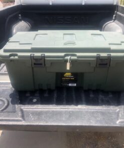 Plano Storage Trunk - 108 Quart w/ Wheels (1819) - Hunter Green Hinged - Large 20 71ujzFs4AqL