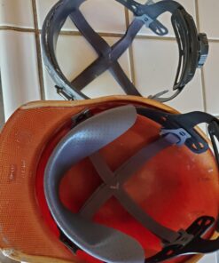 MSA 10126693 Fas-Trac III Replacement Suspension - 4-Point Attachment, Size: Large, Skullgard Helmet Accessory, Cap-Style Hard Hat Suspension, Adjustable Component, Replaceable & Durable Gear, BLACK 25 71ukYg4tyOL