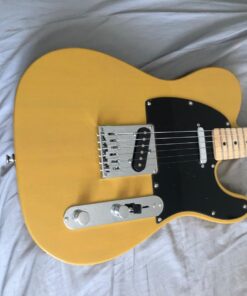 Squier Affinity Series Telecaster Electric Guitar, Butterscotch Blonde, Maple Fingerboard Right Handed 50 71ukaKPSYjL