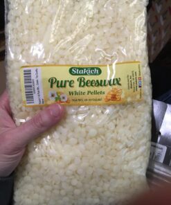 Stakich Pure White Beeswax Pellets, All Natural, Cosmetic Grade, Premium Quality (1 Pound) 16 OZ 20 71ukm EZhCL