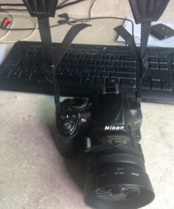 Fotasy Professional Neoprene Neck Strap for Nikkor Cameras, Camera Neck Strap Compatible with Nikon D5 D4 D3 DS850 D810 D800 D750 D7500 D7300 D7200 D7000 D5600 D5500 D5300 D5100 D5000 D3500 D3400 18 71ukreNe9jL