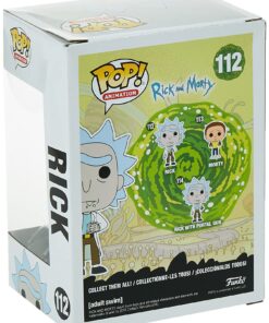 Funko POP Animation: Rick & Morty - Rick Action Figure Standard 25 71ul1 cp1S