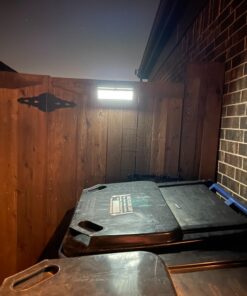 Luposwiten Solar Lights Outdoor Waterproof 100 LED Solar Powered Outdoor Lights, Motion Sensor Outdoor Lights for Front Door, Yard, Garage, Garden, Patio, Deck (4 Pack) 35 71ul2RPGvDL