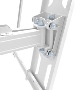 Kanto PDX650W Full Motion Articulating TV Wall Mount for 37-inch to 75-inch TVs | Low Profile with 22" Extension | Integrated Cable Management | Swivel and Tilt Capable | White 35 71un2tes3yL