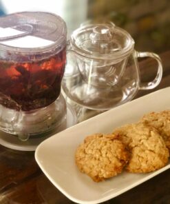 GROSCHE 17.7oz BPA-Free Tea Infuser Teapot with Drip-Free, Easy Clean Design 17.7 fl oz Clear 69 71uo02JZ0ML