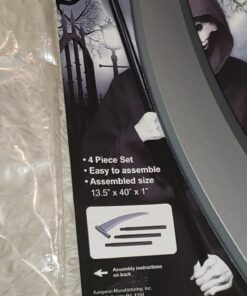 Kangaroo Grim Reaper Scythe Weapon – Prop for Halloween Parties – 40-inch Long Sickle for Kids and Adults – Costume Accessory – Plastic Prop 49 71uoD3RlI0L