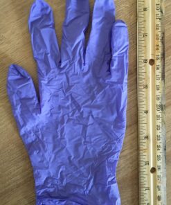 MedPride Powder-Free Nitrile Exam Gloves, Iris Blue, Medium, Box/100 Medium (Pack of 100) 39 71uoDX275eL