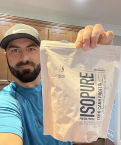 Isopure Unflavored Protein, Whey Isolate, 25g Protein, Zero Carb & Keto Friendly, 2 Ingredients, 16 Servings, 1 Pound (Packaging May Vary) 46 71uotc6b5WL