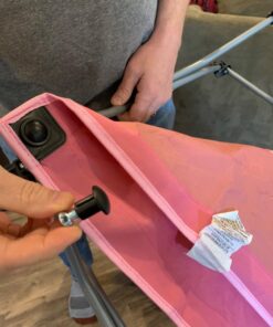 Regalo My Cot Portable Toddler Bed, Includes Fitted Sheet, Pink 55 71uphArcE1L