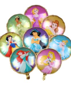 Alternative view of Princess Balloons for Birthday Party - Princess Birthday Decorations for Girls - Princess Party Decorations Birthday Balloons - Happy Birthday Princess Banner - Bundled by Jolly Jon