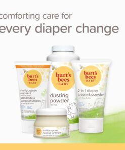 Burt's Bees Baby Diaper Balm, Multipurpose Healing Ointment Softens & Calms Dry Skin, Eczema Safe, with Shea Butter, Plant Based Formula, Pediatrician Tested, 7.5 Oz 7.5 Ounce (Pack of 1) 41 71ur7DhBwL 1