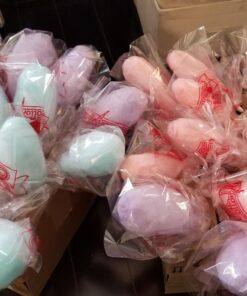 Cotton Candy Express Floss Sugar Variety Pack with 3 - 11oz Plastic Jars of Cherry, Blue Raspberry & Grape Flossing Sugars Plus 50 Paper Cotton Candy Cones Cherry, Grape, Blue Raspberry 33 71urjgVomWL 1