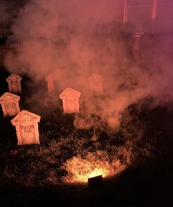 VictoryStore Yard Sign Outdoor Lawn Decorations - Fake Tombstones Graveyard Gravestones - Halloween Yard Decoration - Set of 6, 21.3 inches X 14.8 inches Funny 22 71ustBtYOjL