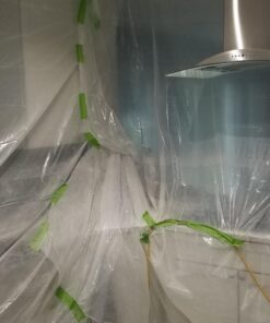 POLY AMERICA R210-100C 10-Feet X 100-Feet 2 Mil Clear Poly Film 14 71utV ieGlL