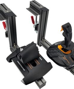 2Set, J-PEIN Desk Mount for Joystick & Throttle - PC Flight Sim Game Support, Adjustable HOTAS System Stand, Durable Gaming Gear Holder, Easy Setup 38 71utqPfaiWL