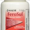 Major FeroSul Ferrous Sulfate 325mg, 100 Iron Supplement Tablets each (Value Pack of 3) 100 Count (Pack of 3) 40 71utwplXeiL
