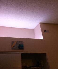 LEDwholesalers 12-Volt 16.4-ft RGB Color-Changing Kit with Controller and IR Remote, Power Supply, and LED Strip in White PCB, 2034RGB-R2+3369+3208 62 71uuOdUu5sL