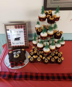 24 ct - Evergreen Trees for Cake and Cupcake Decorating 18 71uuXsveQNL