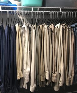 Jeronic Pant Hangers, 20 Pack Steel, Black, 20 Count 68 71uulinwtfL