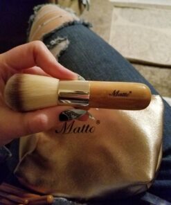 Matto Makeup Brushes 9-Piece Makeup Brush Set Foundation Brush with Travel Makeup Bag 49 71uvKH2zXDL
