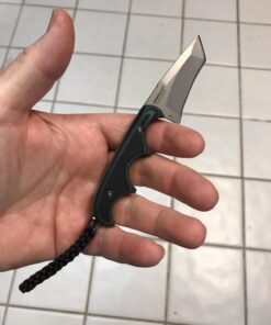 COLUMBIA RIVER KNIFE & TOOL CRKT Minimalist Tanto Neck Knife: Compact Fixed Blade Knife, Folts Utility Knife with Bead Blast Blade, Resin Infused Fiber Handle, and Sheath 2386 34 71uwDJ88YnL 1