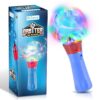 ArtCreativity Light Up Orbiter Ball Toy Wand for Kids - Flashing LED Wand for Boys and Girls - Thrilling Spinning Light Show - Batteries Included - Fun Gift or Birthday Party Favor - Classroom Prizes 1 Pack